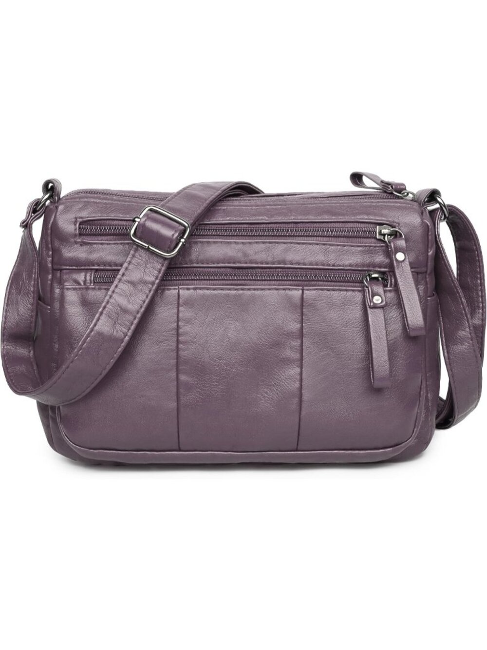 Women's Taro (10.2") Soft PU Leather Shoulder Bag Crossbody Purse Pocketbooks